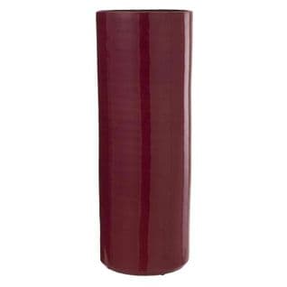 Vase Design En Céramique "flek" 47cm Fuchsia