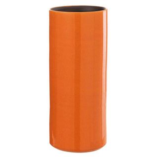 Vase Déco En Céramique "flek" 37cm Orange