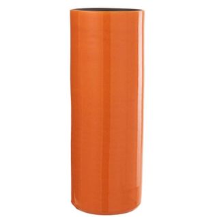 Vase Déco En Céramique "flek" 47cm Orange