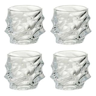 Lot De 4 Verres à Whisky "michigan" 11cm Transparent