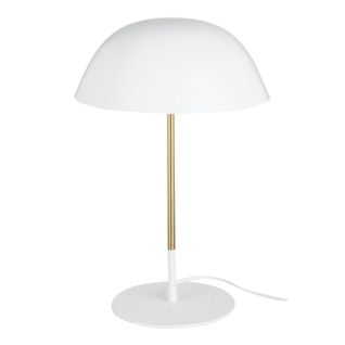Lampe à Poser En Métal "ed" 51cm Blanc