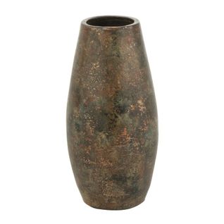 Vase Design "allongé" 39cm Cuivre
