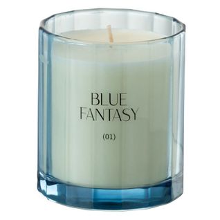 Bougie Parfumée Design "elie" 10cm Blue Fantasy