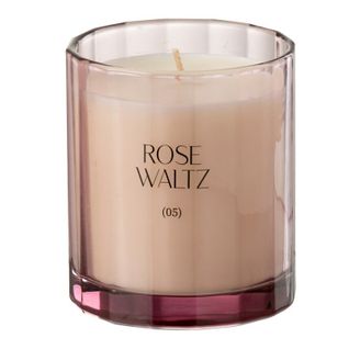 Bougie Parfumée Design "elie" 10cm Rose Waltz