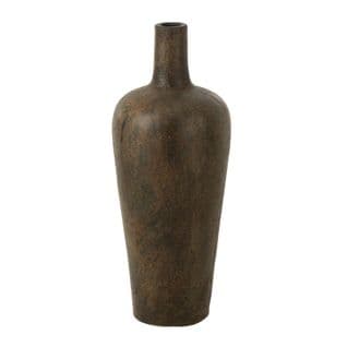Vase Déco En Ciment "victor" 60cm Marron
