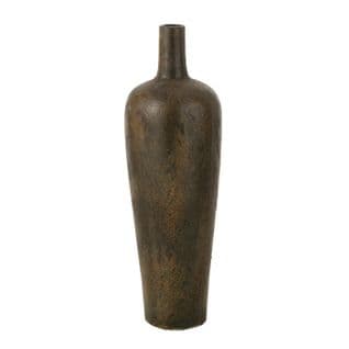 Vase Déco En Ciment "victor" 80cm Marron