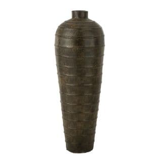 Vase Déco En Ciment "isabel" 100cm Marron