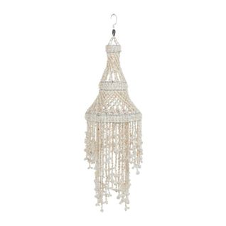 Suspension Déco Château "coquillage" 70cm Blanc