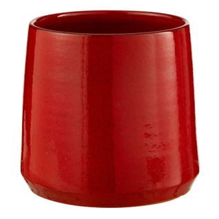 Cache-pot En Céramique "valentine" 24cm Rouge