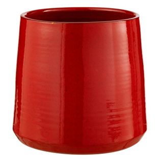 Cache-pot En Céramique "valentine" 28cm Rouge