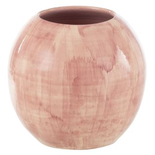 Cache-pot En Céramique "pinky Perfect" 24cm Rose