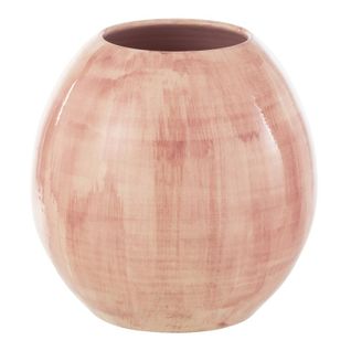 Cache-pot En Céramique "pinky Perfect" 28cm Rose