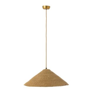 Lampe Suspension Chapeau "moonj" 60cm Naturel