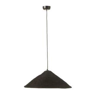 Lampe Suspension Chapeau "moonj" 60cm Noir