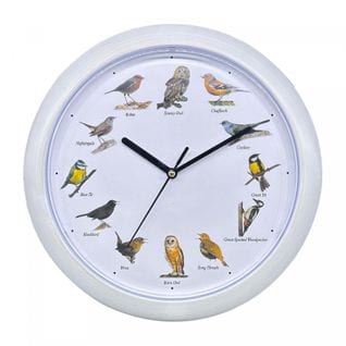 Horloge Chant D'oiseau Blanc Herzberg Hg03725