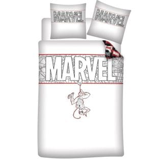 Parure De Lit Réversible Marvel Spiderman - 140 Cm X 200 Cm