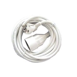 Prolongateur Ho5vvf 3 X 1,5 Mm²- 5 M - Blanc