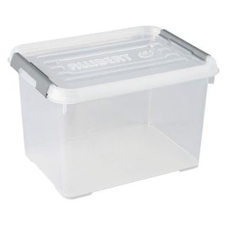 Handy Plus 20l Clips Gris, Rangement, Transparent, 40 X 29 X 26 Cm