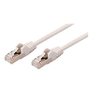 Câble Réseau Rj-45 (m) Pour Rj-45 (m) 15 M Sf-utp Cat 5e Moulé, Rond Gris - Ccgp85121gy150