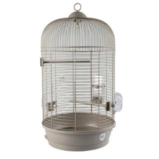 Cage Pour Oiseaux Mocha Julia 34 X 34 X 65 Cm Moka