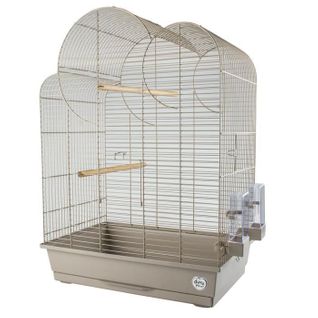 Cage Pour Oiseaux Mocha Eliza 54 X 34 X 75 Cm Moka