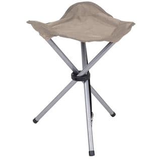 Tabouret Pliable Oxford Taupe