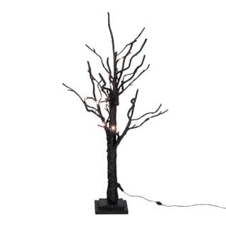 Arbre Déco Défeuillé à LED "nu" 92cm Noir