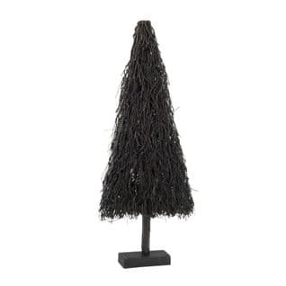 Sapin De Noël En Bois "branches" 118cm Noir