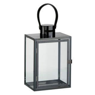 Lanterne Design Rectangulaire "porta" 44cm Noir