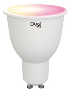 Ampoule Color GU10 5W iDual Blanc