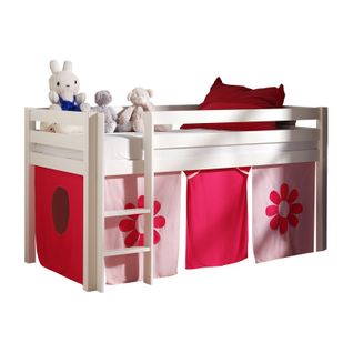 Lit Enfant "pino Flower" 90x200cm Blanc