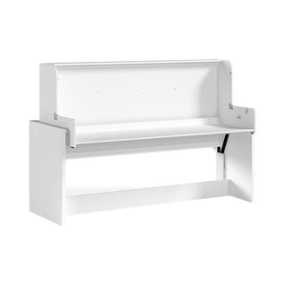 Lit Bureau Enfant "denver" 90x200cm Blanc