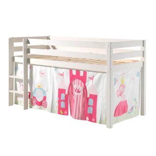 Lit Enfant "pino Princesse" 90x200cm Blanc