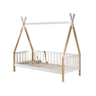 Pack - Lit Enfant et Tiroir "tipi" 90x200cm Blanc