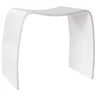 Tabouret Design "oméga" 47cm Blanc