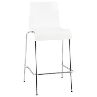 Tabouret De Bar "quatro" 94cm Blanc