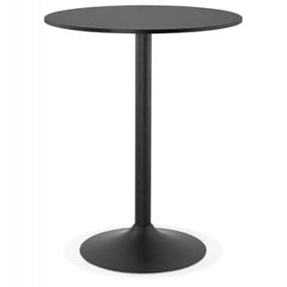 Table De Bar "maracay" 90cm Noir