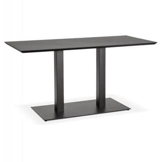 Table De Repas Design "phoenix" 150cm Noir