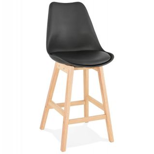 Tabouret De Bar Scandinave "elise" 102cm Noir