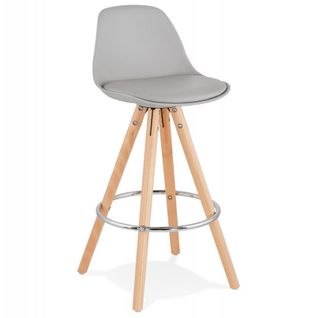 Tabouret De Bar "bjarki" 85cm Gris