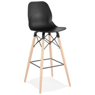 Tabouret De Bar Design "carno" 111cm Noir