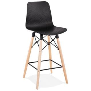 Tabouret De Bar Design "marlina" 108cm Noir