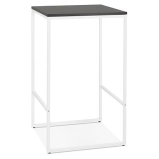 Table D'appoint Design "relia" 103cm Noir et Blanc