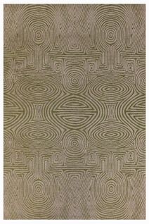 Tapis De Salon Moderne Tissé Plat Habanero En Polyester - Vert - 200x280 Cm