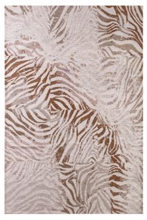 Tapis De Salon Moderne Tissé Plat Savane En Polyester - Marron - 80x150 Cm