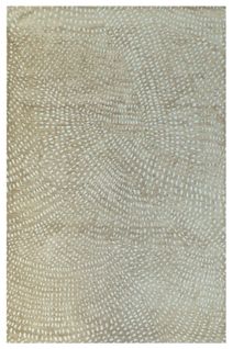 Tapis De Salon Moderne Tissé Plat Preto En Polyester - Beige - 140x200 Cm