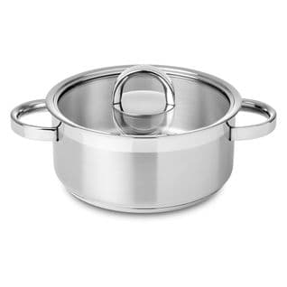 Faitout 16 Cm Inox Atlantico Glass 1.5 L