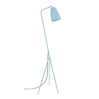 Lampadaire Articulé Métal  Bleu 160 Cm.