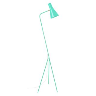 Lampadaire Articulé Métal Cone Vert 160 Cm.