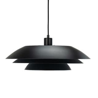 Suspension En Métal Noir Mat, H 13 Cm D 45 Cm - Dl45